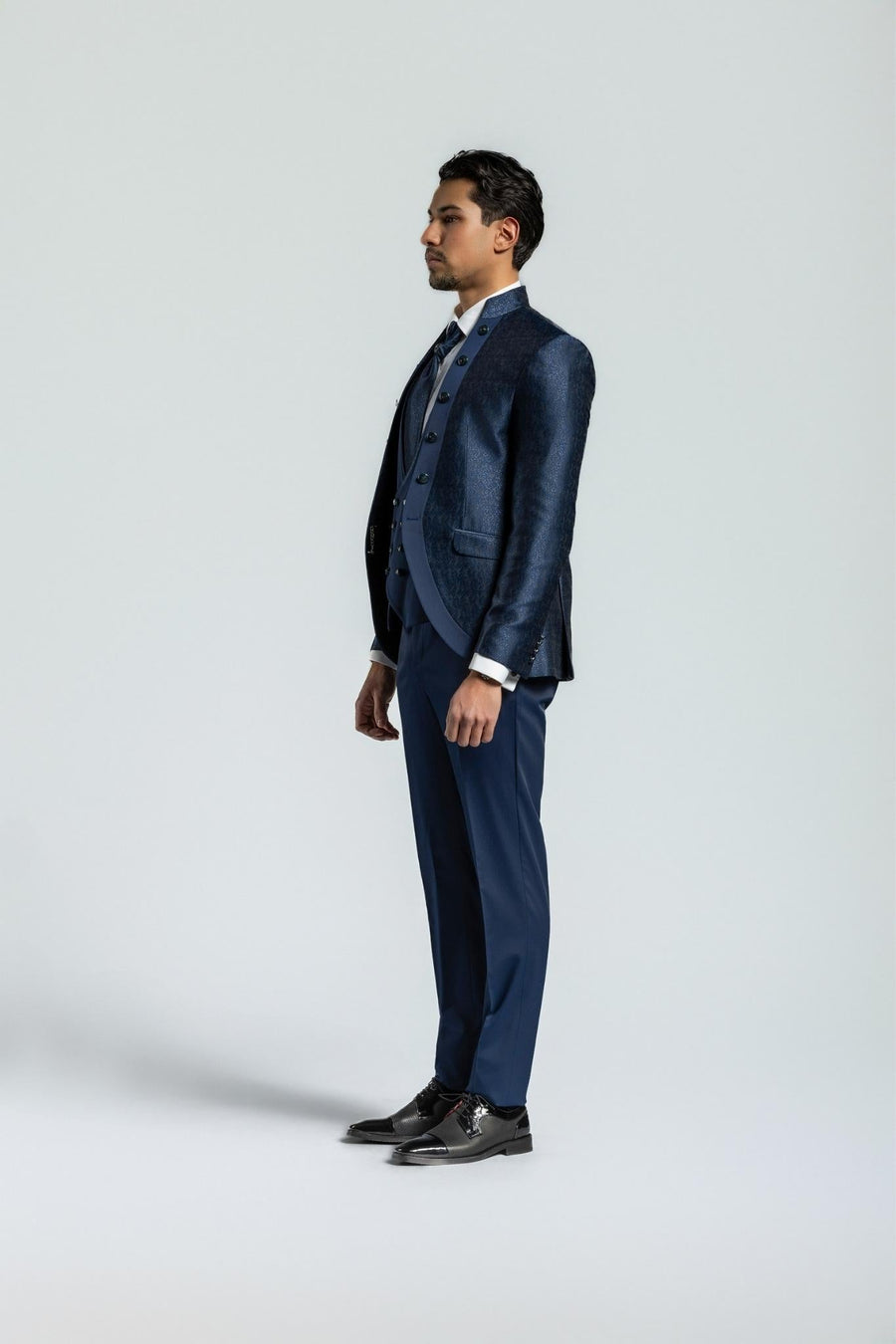 Wedding Smokinganzug blau