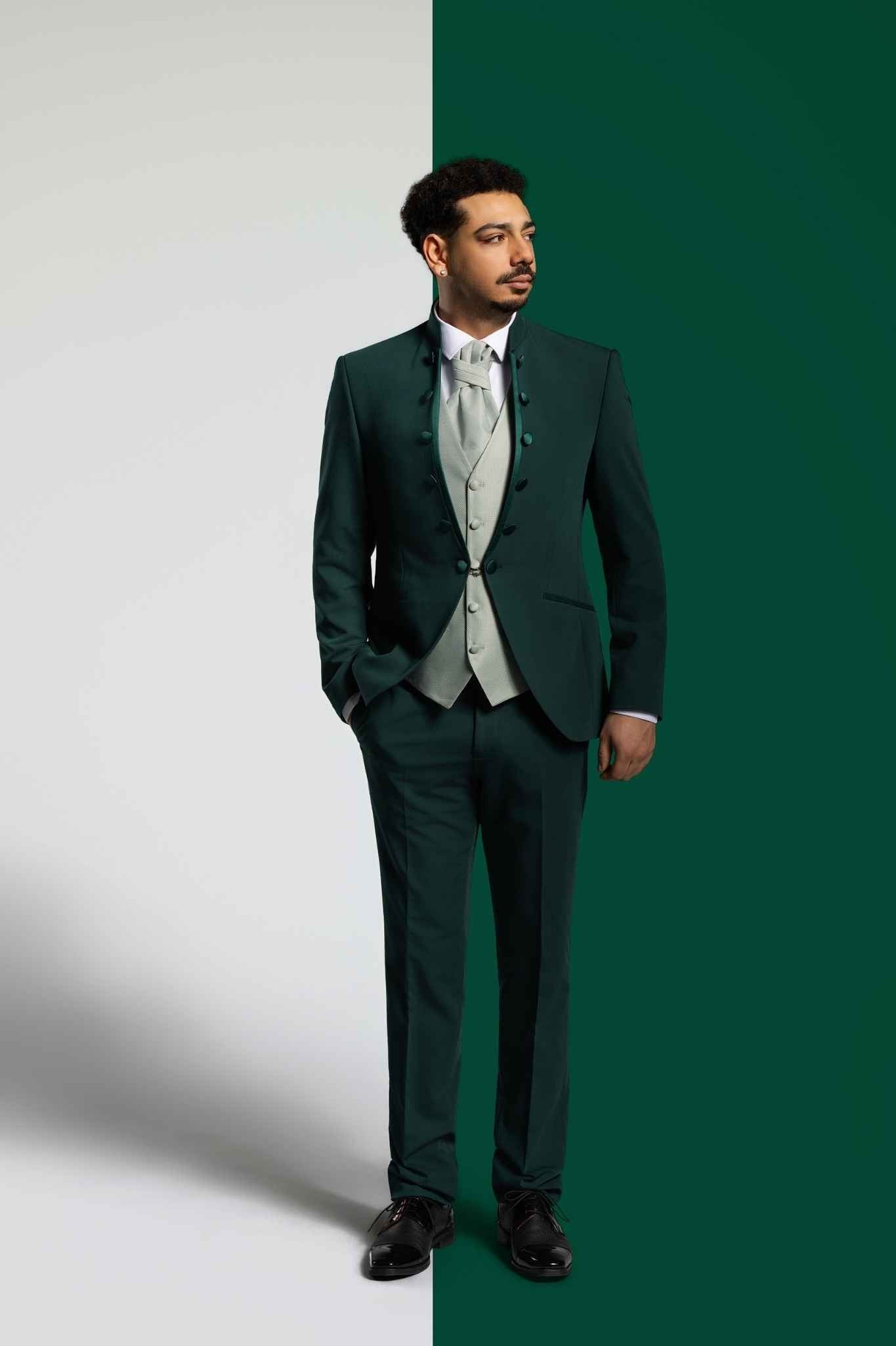 Weeding grün Suit – | Bellino Moda