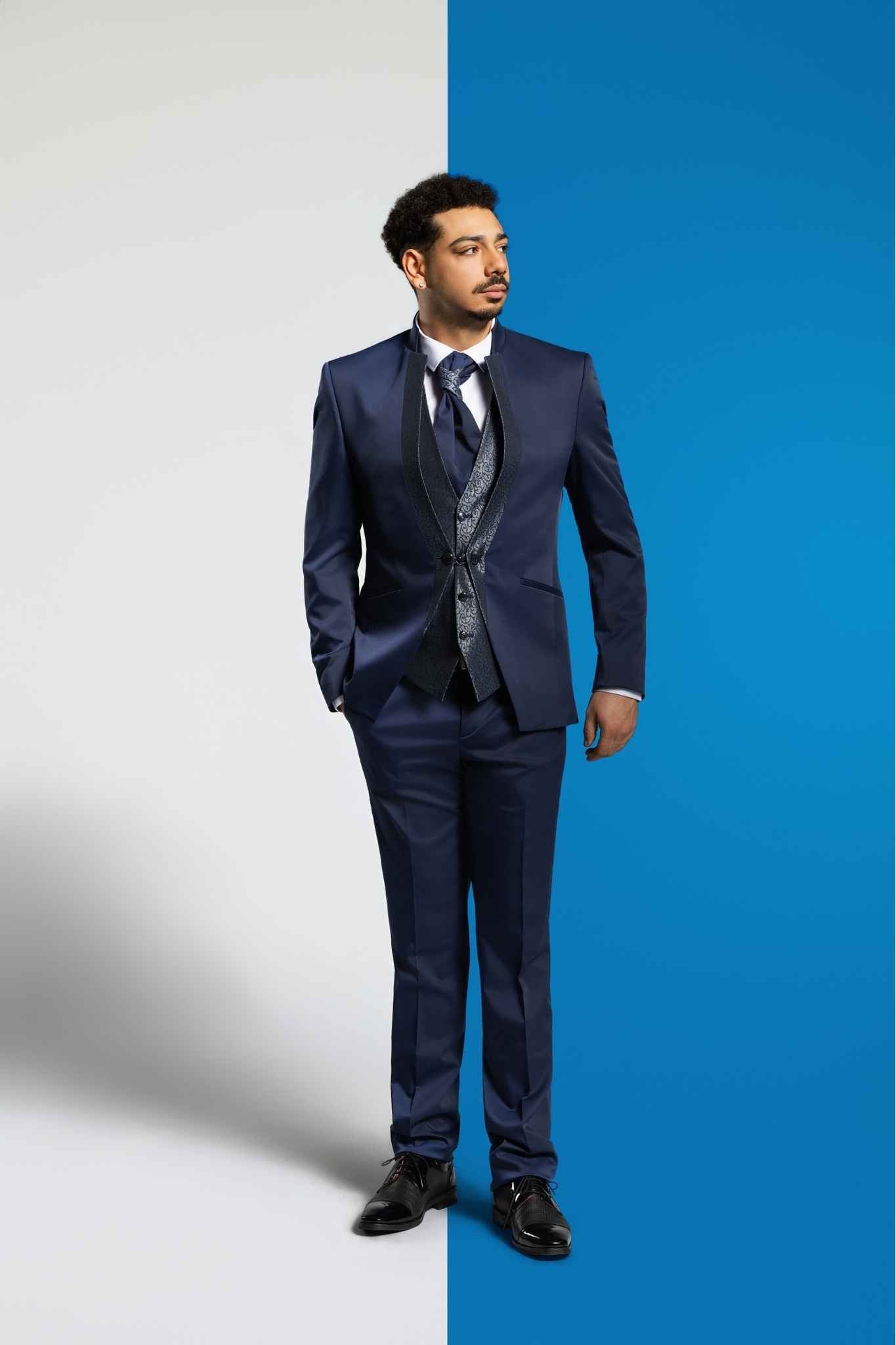 Weeding Suit Blau – | Bellino Moda