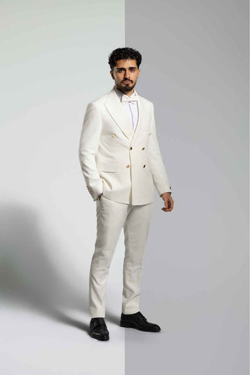 Weiss Business Suit – | Bellino Moda